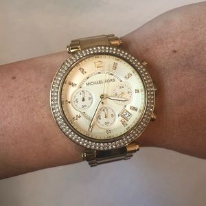 Michael Kors Parker Watch in Gold